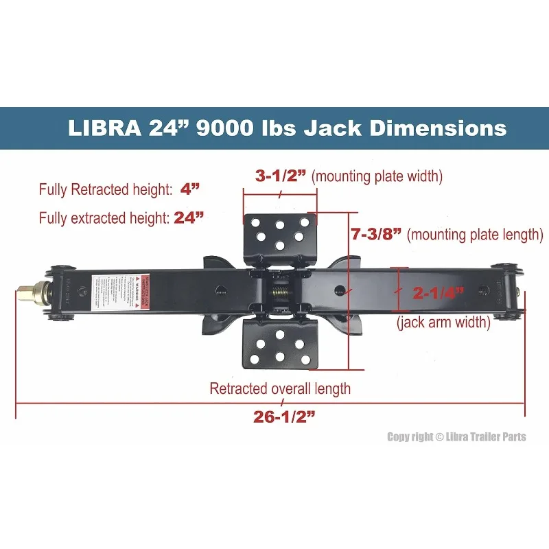 مجموعة مكونة من 4 مقابس مقصية للتخييم بمقطورة RV شديدة التحمل مقاس 9 قيراط رطل مع مقابس حفار كهربائي مزدوجة وكاملة #6