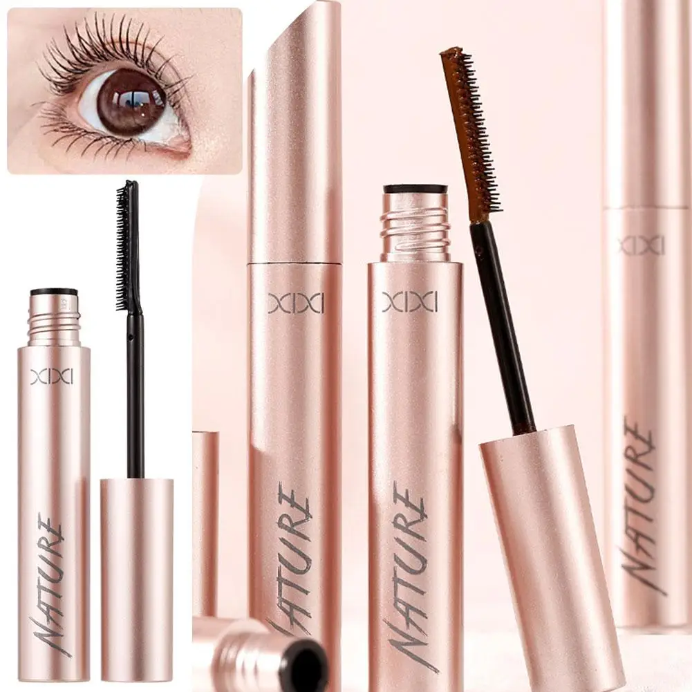 Curling Mascara Eyelash Comb Mascara Eye Black Brown Extension Waterproof Eyelash Slender Lengthening Lashes J0P4 De Thick B2S9