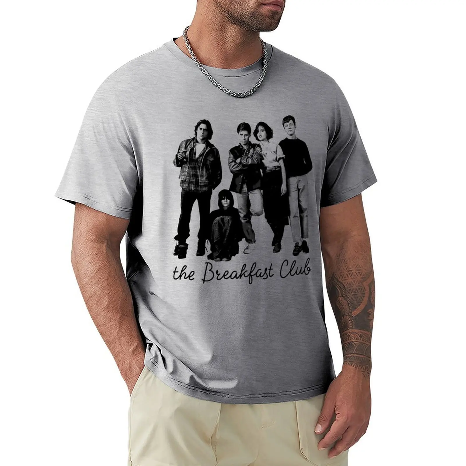 

The Breakfast Club T-Shirt Short sleeve tee tees boys whites funnys Short sleeve tee men