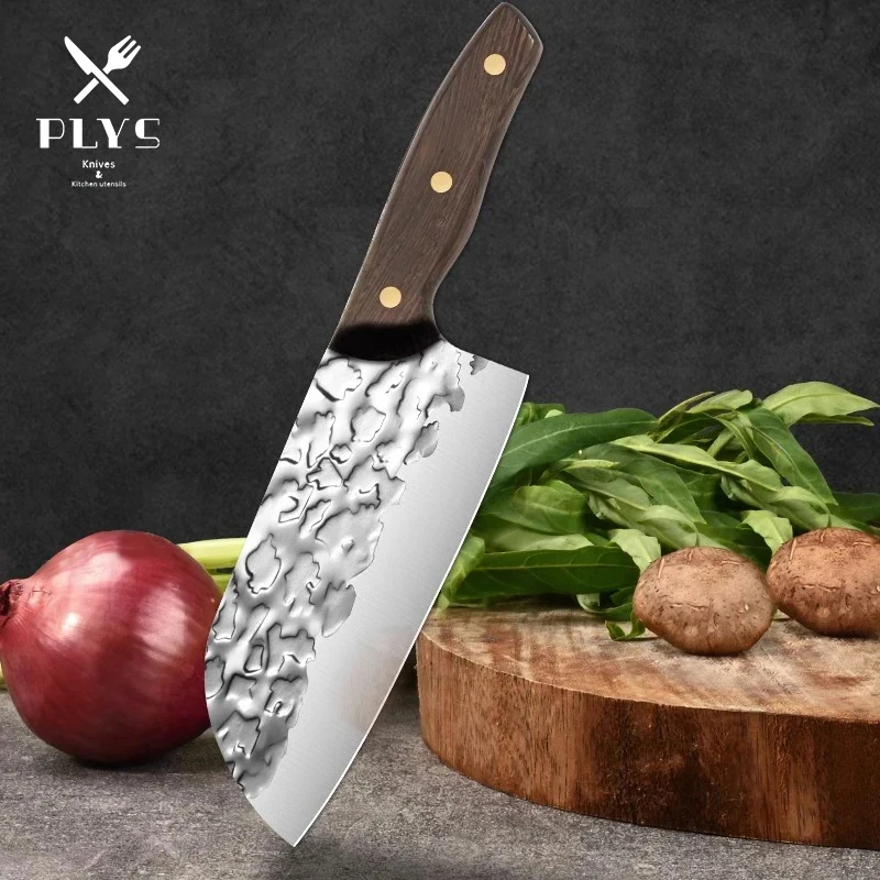 Stainless Steel Kitchen Knife, Household 6.7-inch Slicing Knife, Lightweight Kitchen Sharp Meat Cleaver