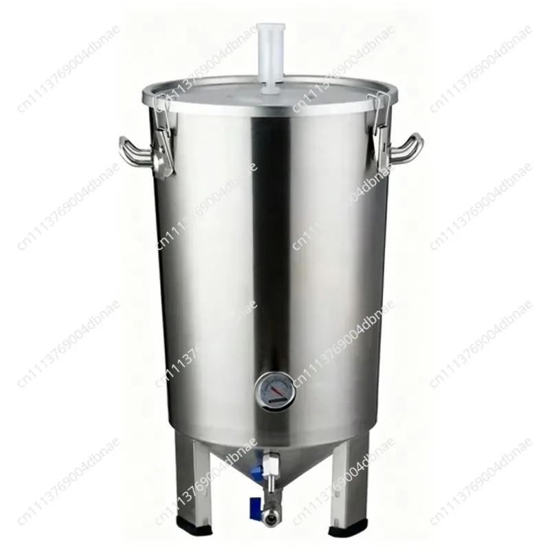 Stainless steel 30L conical bottom fermentation barrel with temperature control
