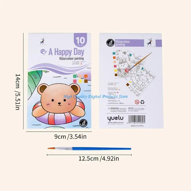 U2je Children Phác thảo sách Nhiều chủ đề Sách vẽ màu nước