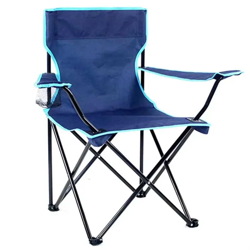 for Modern Metal Steel Frame Foldable Camping Chair Durable Lightweight for Beach Park and Outdoor