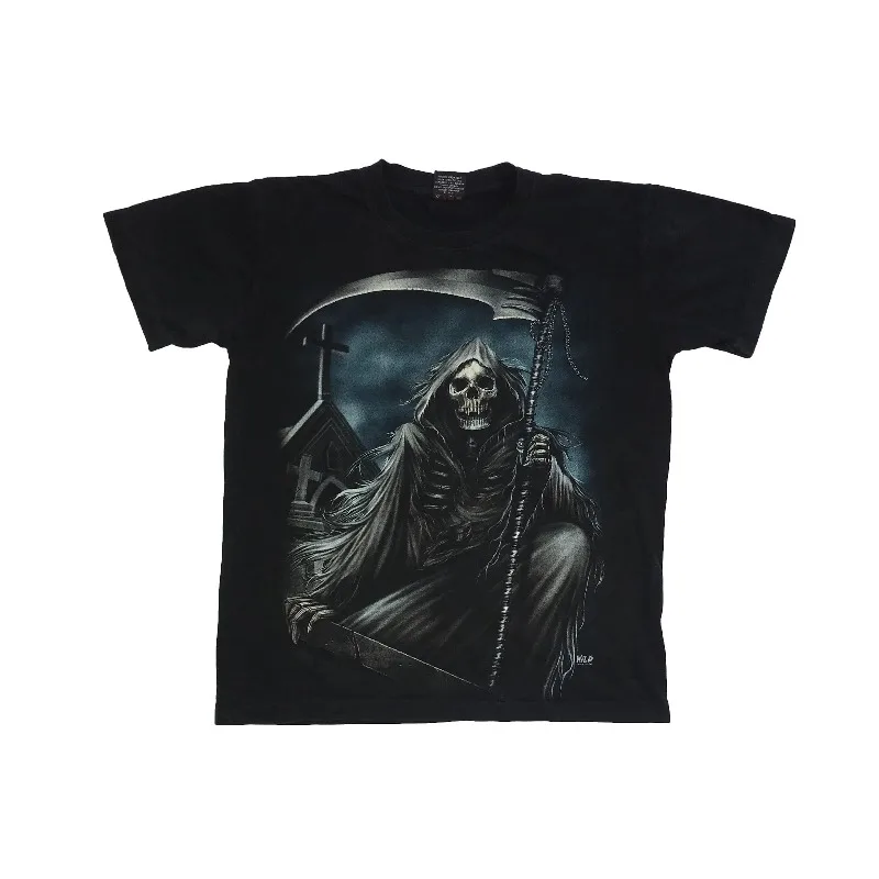 

Летняя футболка в стиле ретро 90-х годов, женская футболка с диким черепом в готическом стиле в стиле ретро, альтернативная женская футболка в стиле панк-рок в стиле хэви-метал