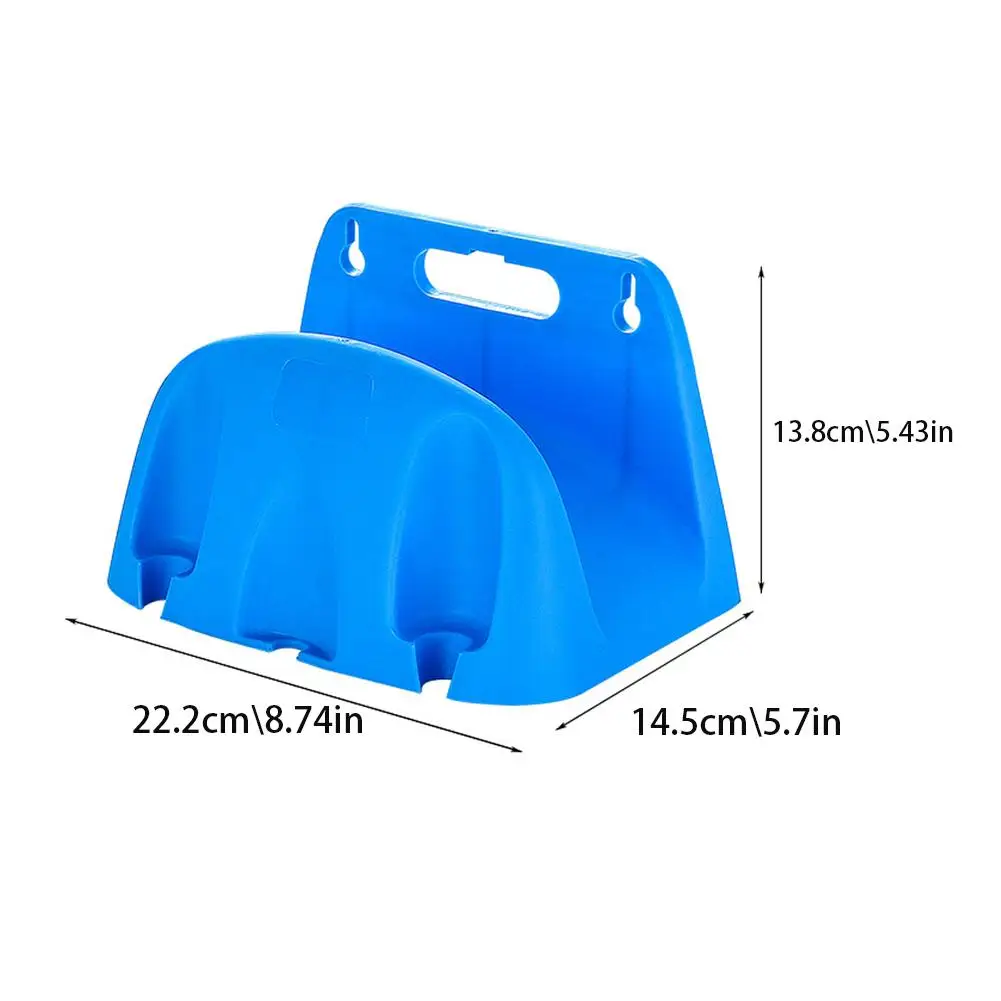 1pcs Wall Mounted Garden Irrigation Hose Pipe Hanger Plastic Rack Tap Watering Hose Organizer Storage Holder Pipe Winding Frame image 6
