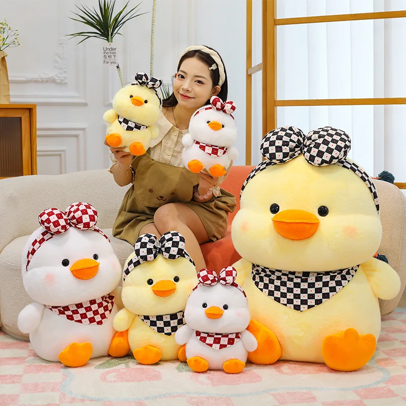 

Kawaii Big Yellow Duck Mini Plush Dolls Toy Cute Soft Cartoon Stuffed Animal Toys Birthday Gifts for Children Kids Baby Girl