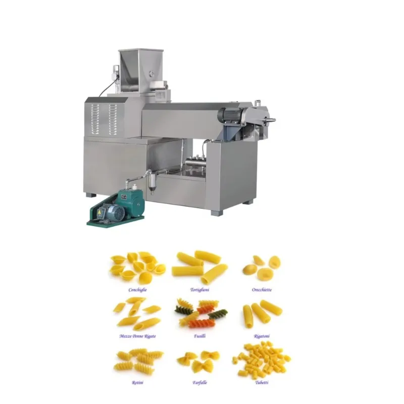 Automatic Pasta Macaroni Machine Making Plant Pasta Macaroni Product Equipment Pasta Macaroni Extruder Line