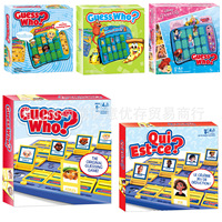 English board game hedbanz game Guess who I am What am I English learning card game Toy