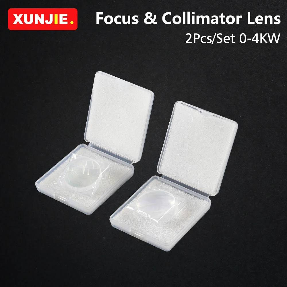 Imagem -04 - Focando a Lente do Colimador do Foco Silicone Fundido Quartzo para o Laser do Corpo de Raytools Wsx 1064nm D28 D30 F75 100 125 150 155 200 mm Peças
