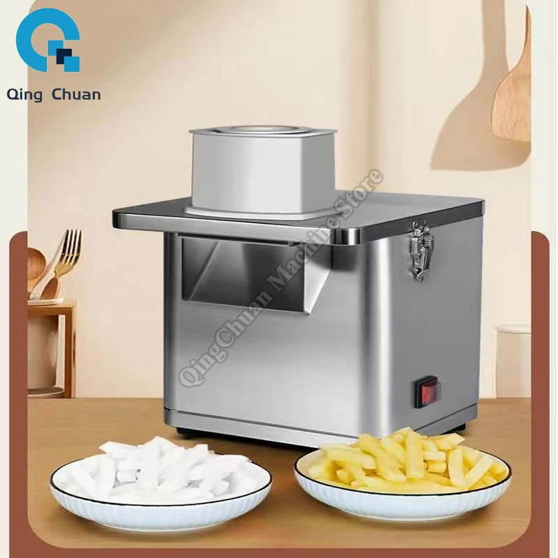 

Машина для нарезки картофеля с шипами, коммерческая полностью автоматическая волновая машина для резки картофеля фри, многофункциональная электрическая коммерческая овощерезка