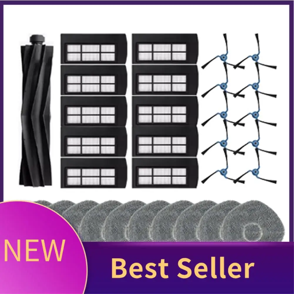 

B46C For Eufy X9 Pro Robot Vacuum Replacement Parts Main Roller Side Brush Hepa Filter Mop Cloth Accessories