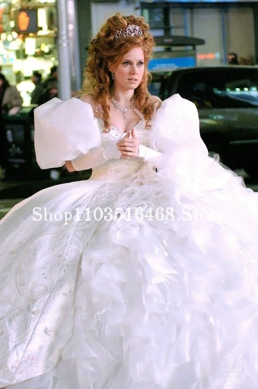 Fantrenfor- Robe tutu princesse Victoria sans bretelles, robes de soirée de luxe, appliques de conte de fées, blanc élégant, Rh