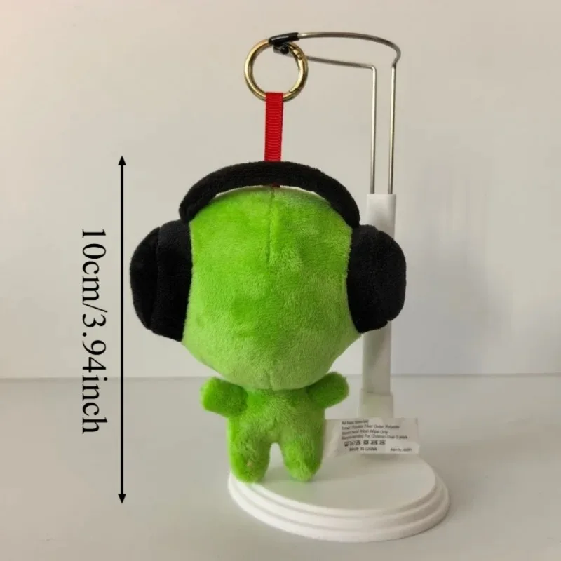 Cute Alan Becker Stick Figure Plush Keychain Cartoon AB Stickman Doll Soft Fluffy Pendant Backpack Charms Kids Anime Toy Gift view 3