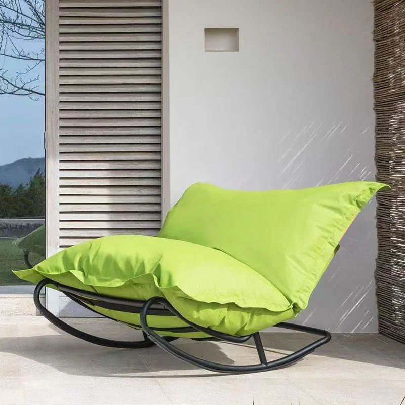 

Rocking recliner casual style sedentary and comfortable bedroom balcony recliner can sit