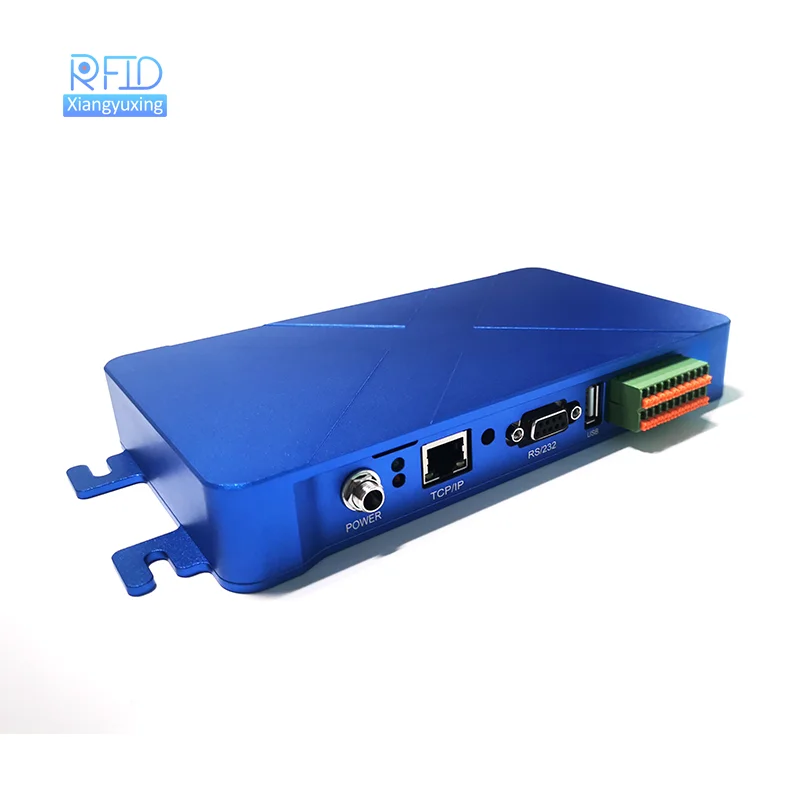 RS232/RS485 TCP IP WIFI التحكم في الوصول قارئ RFID الثابت 4 منافذ هوائي تردد 860-960 ميجا هرتز لقارئات بطاقات التحكم في الوصول #4