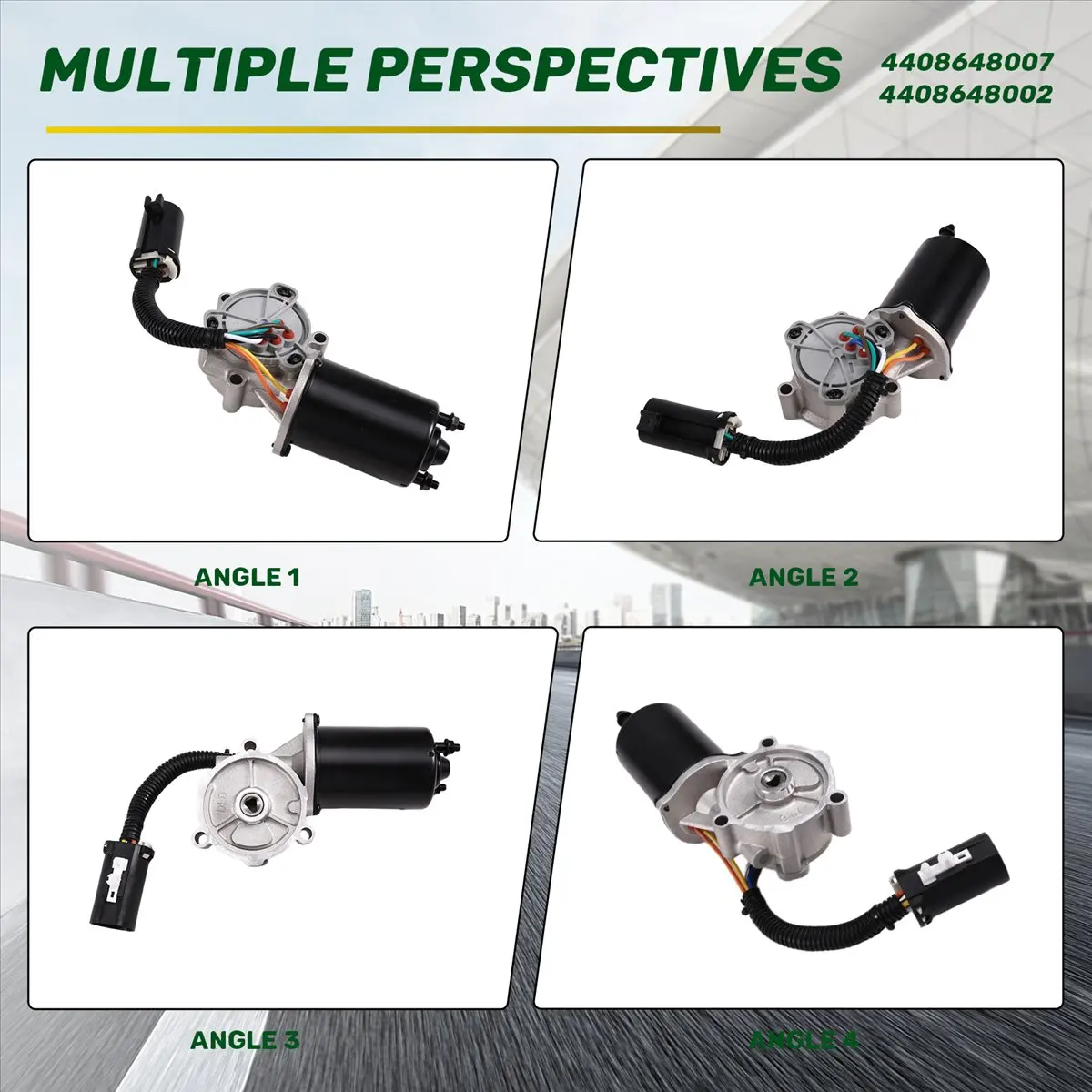 #78U (Silver)Transfer Case Motor Transmission for Ssangyong Silver 3255705007,Automotive Parts & Accessories