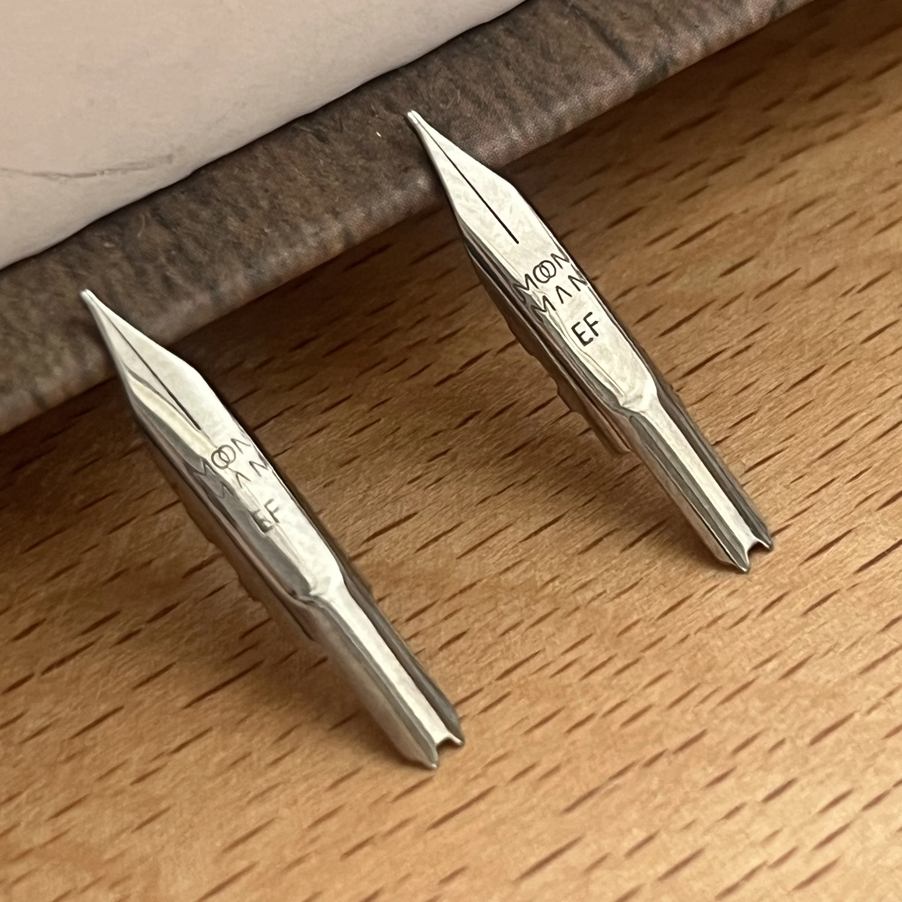 Replace EF/F Nib For MAJOHN A1/A2/A3 Press Resin Fountain Pens Majohn A1 Ink Pen Accessories With Rubber Mat Nib Writing