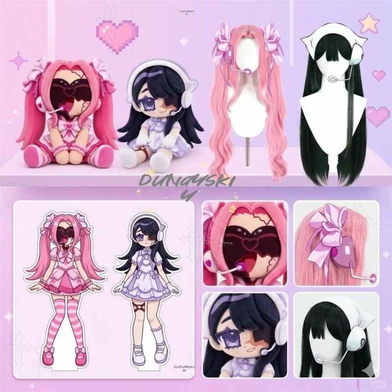 Anime Zombie Stage Mizi Fluffy Plush Doll Cosplay Merch Soft Stuffed Character Toy For Fan Gifts Comic Convention Events view 2