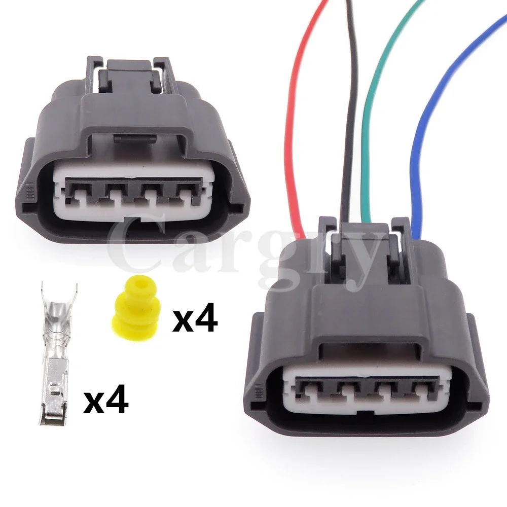 

1 Set 4P Automobile Alternator Waterproof Socket 6189-0781 AC Assembly Car Cable Harness Sealed Connector Auto Parts