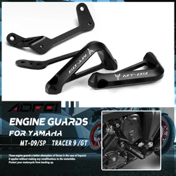 NEW Motorcycle Engine Protection Crash Pad Falling Protector For YAMAHA MT 09 MT-09 SP Tracer 900 9 GT 2021 2022 Frame Slider
