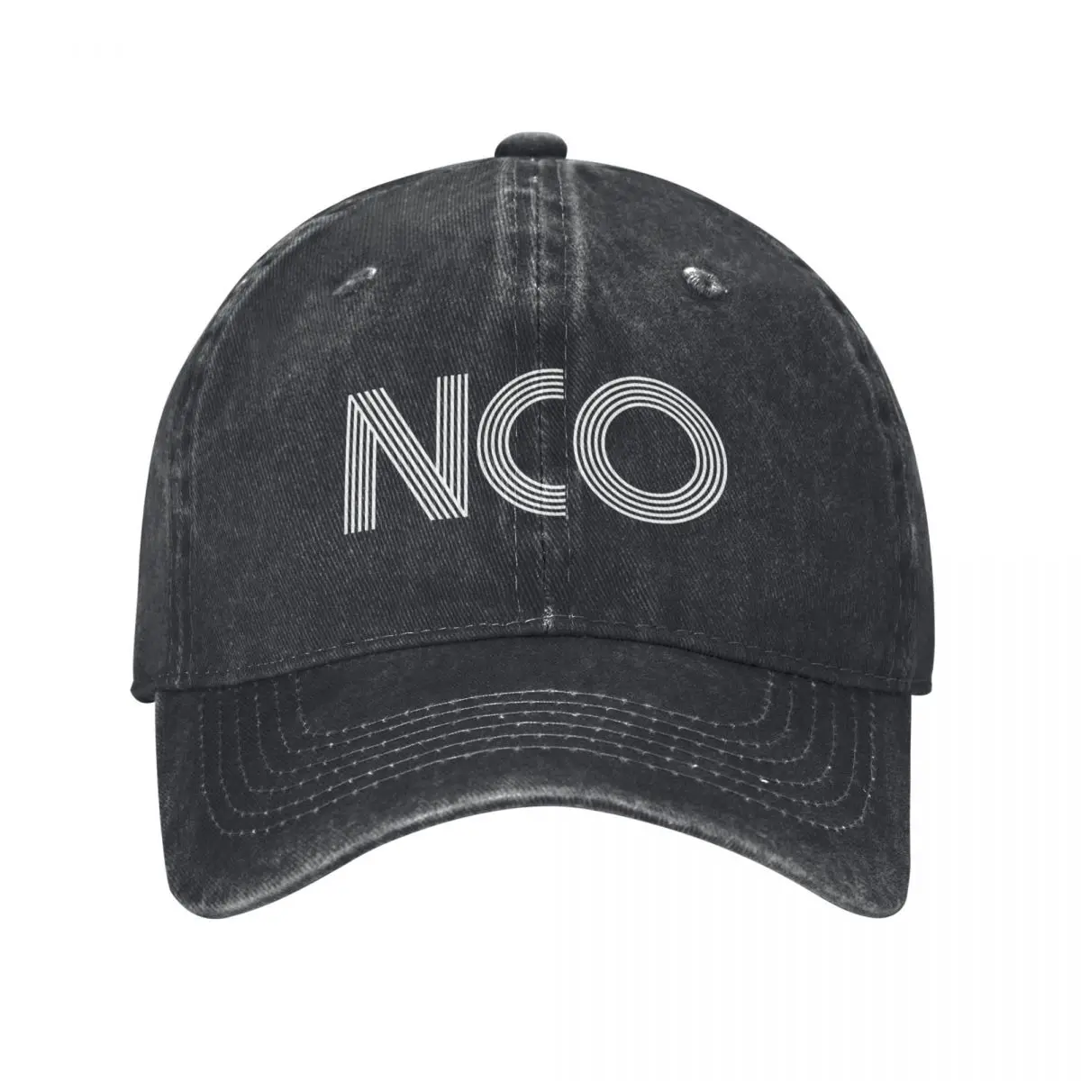 National Capital Orchestra NCO White Logo Baseball Cap Rave Vintage party Hat Sports Cap Boy Women's