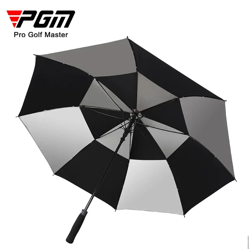 PGM Golf Umbrella Double-layer Wear-resistant Rain-proof Sunscreen Fiberglass Material Spring and Summer Automatic Manual YS003