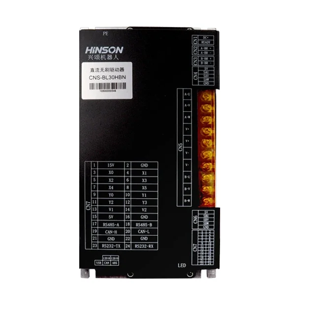 

In stock DC18-60V Motor Driver Suitable for Magnetic Navigation Differential AGV DC Motor Brushless Driver