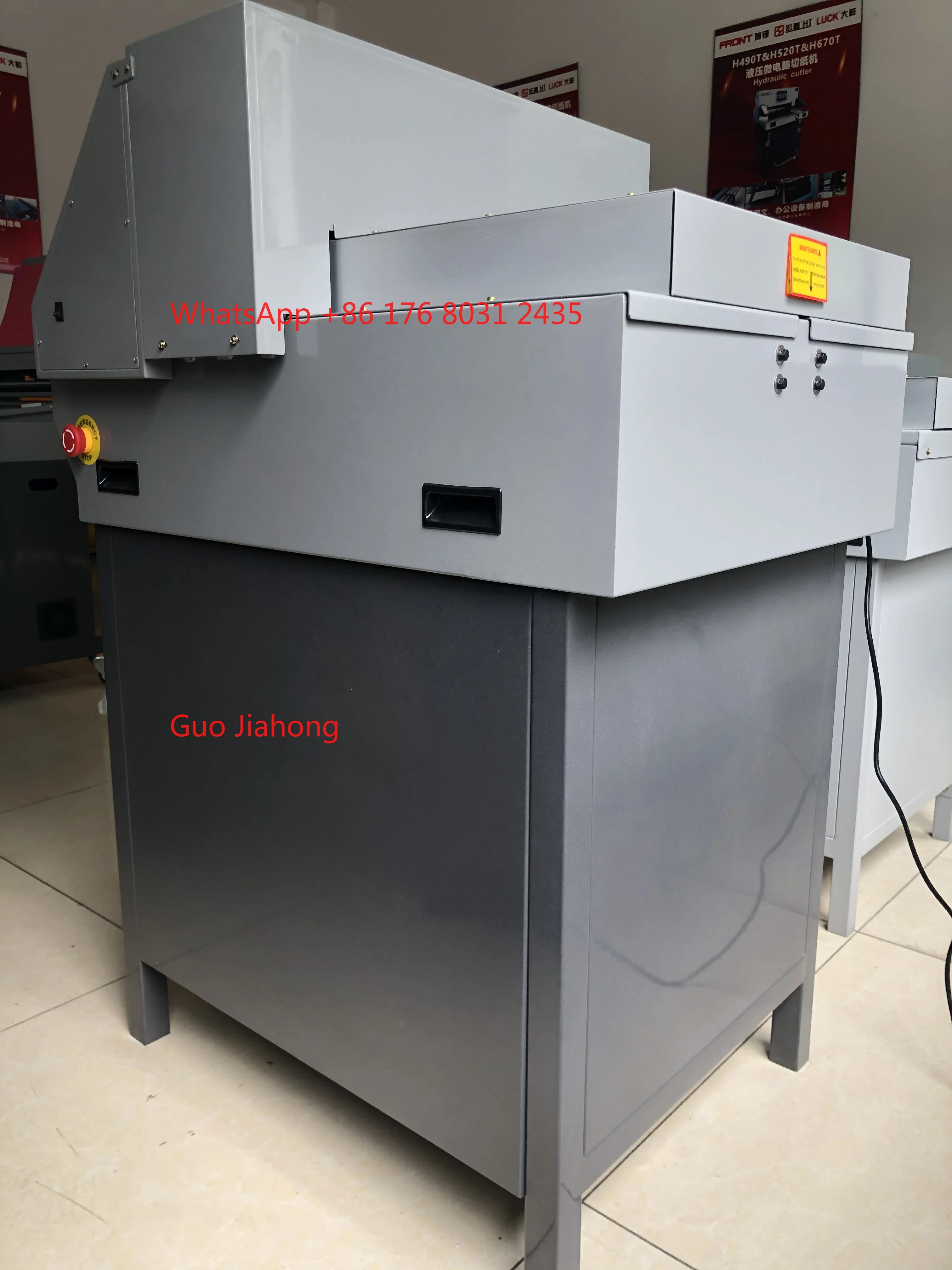 

E490T Factory Price Electric Table Top Guillotine Paper Cutter Paper Automatic Cutter Cutting Machine