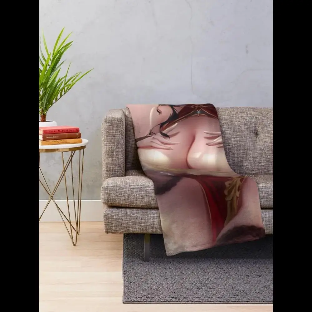 

Почувствуйте мощь Тайхоу с этим потрясающим пледом с графикой Azur Lane – мягким и уютным текстилем для дома, который украсит ваше жилое пространство.