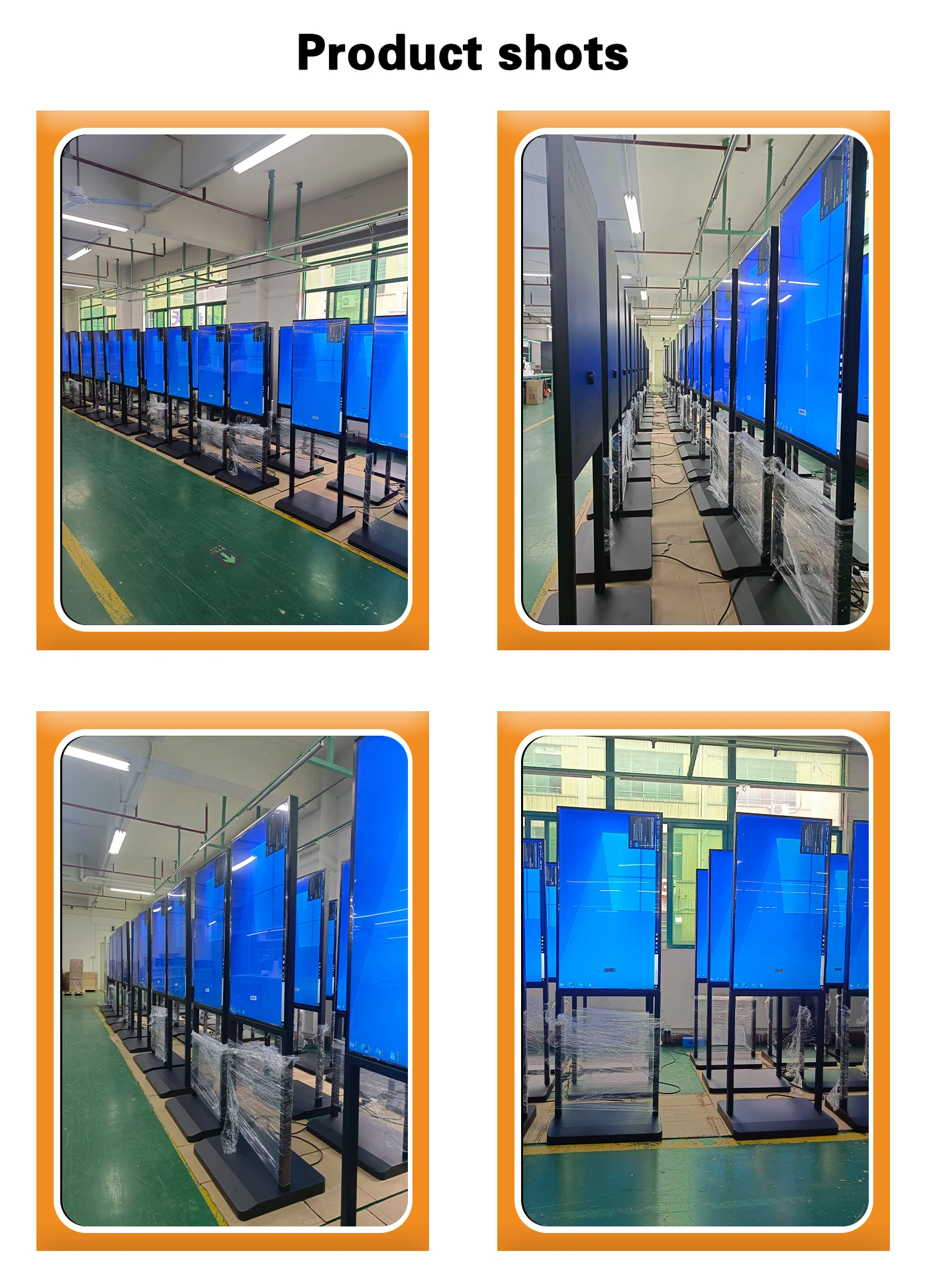 43 Inch Super Thin PC Android Wifi LCD Digital Signage Kiosk Free CMS Cloud Server Advertising Totem for Shop Entrance