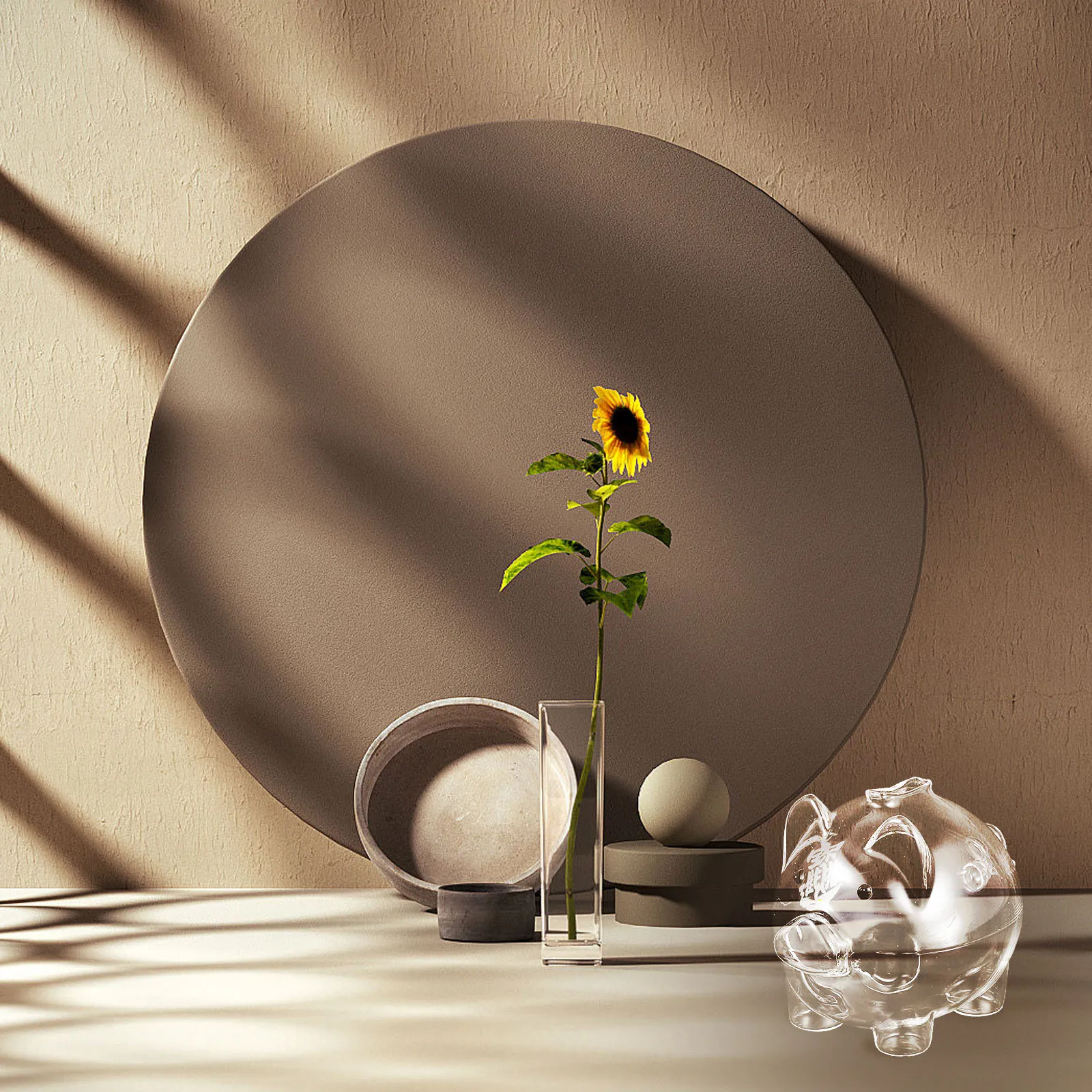 

Clear Coin Bank Travel Piggy Money Saver Safe Transparent Banks Counting Chinese