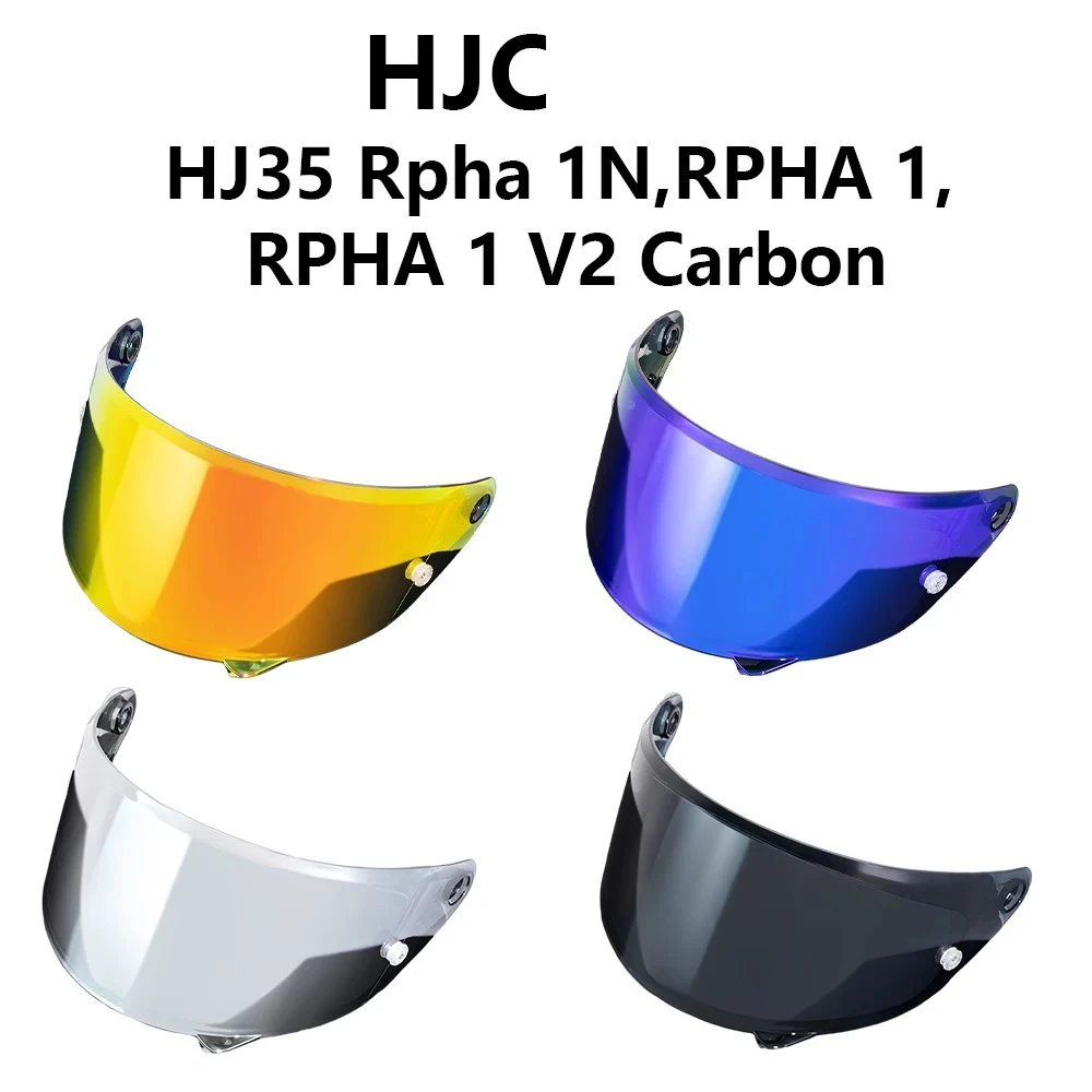 Motorcycle Helmet Visor Compatible with Hjc Rpha 1N/RPHA 1/RPHA 1 V2 Carbon Model Protection Helmet Visera UV Shield Accessories