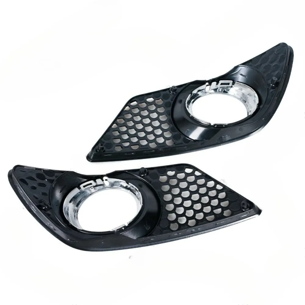 For Mercedes Benz C Class W204 2008-2010 Fog Light Cover  Front Bumper Grille Foglights Covers Frame Hole Protect Car Accessorie view 4