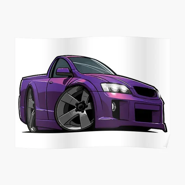 Holden Ve Ss Ute Morpheus Purple  Poster Funny Picture Room Vintage Wall Home Modern Decor Print Painting Art No Frame