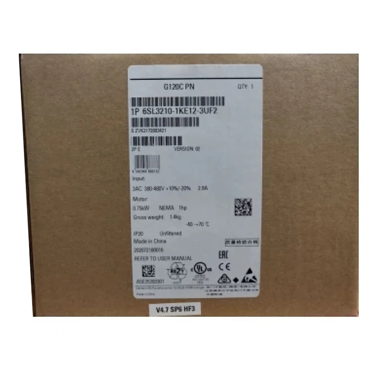 

New Original PLC Controller 24 Hours Within Shipment 6SL3210-1KE12-3UF2