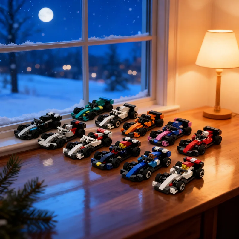 630-pezzi-moc-city-champions-mini-f1-modello-di-griglia-blocchi-da-costruzione-regalo-di-natale-artigianato-creativo-assemblaggio-collezione-3d-compleanno