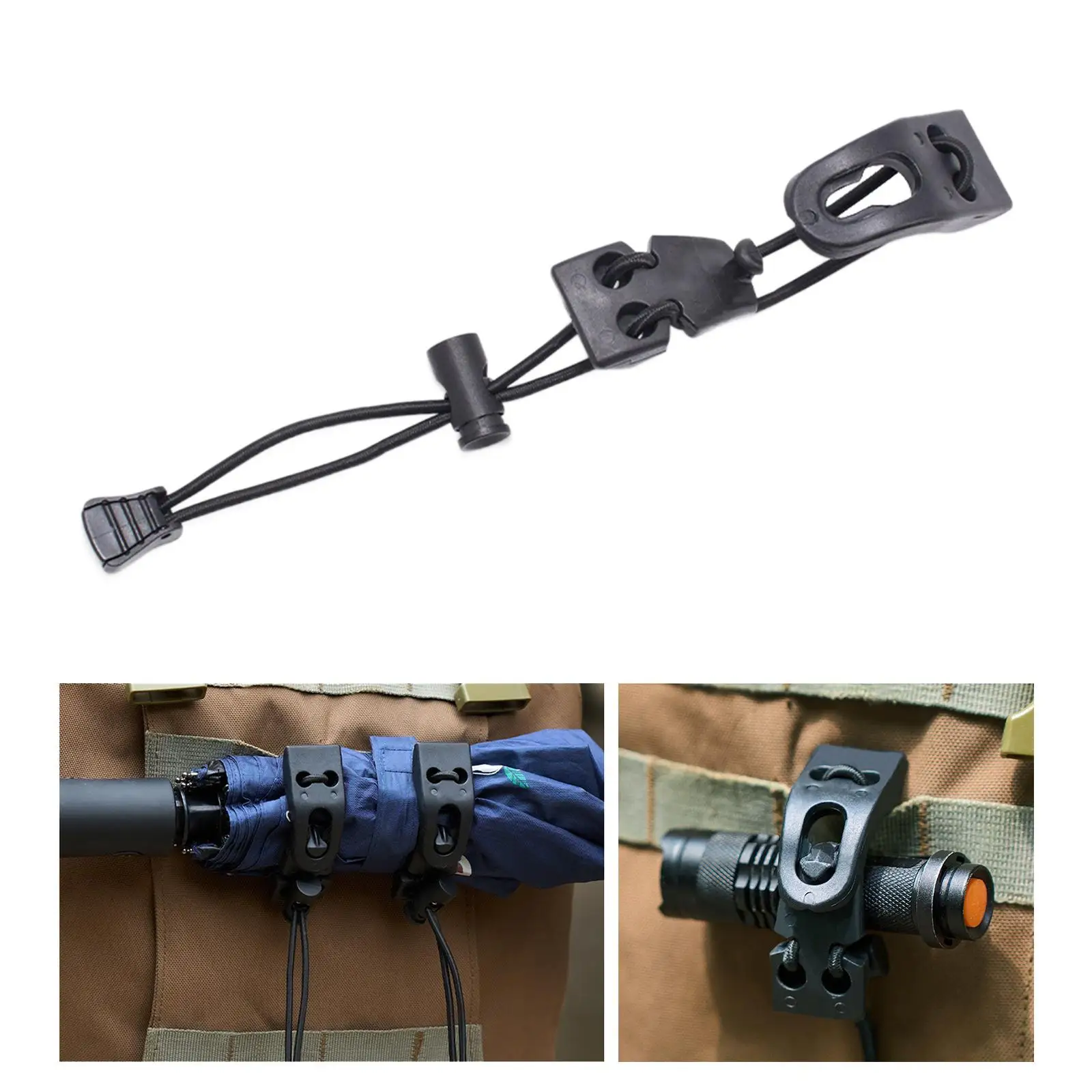 Uitrustinghouder Clip Rugzakaccessoire voor backpacken Wandelen buiten