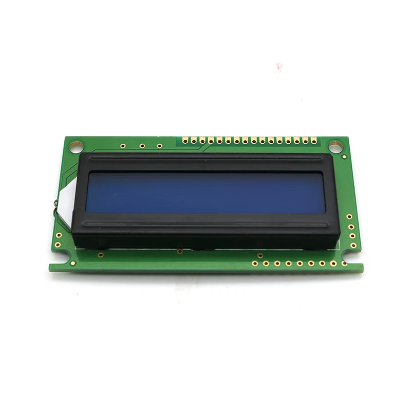 Módulo de pantalla LCD Pantalla 1602 Pantalla azul 16 x 2 caracteres Placa de módulo de pantalla LCD 5V para Arduino ﻿