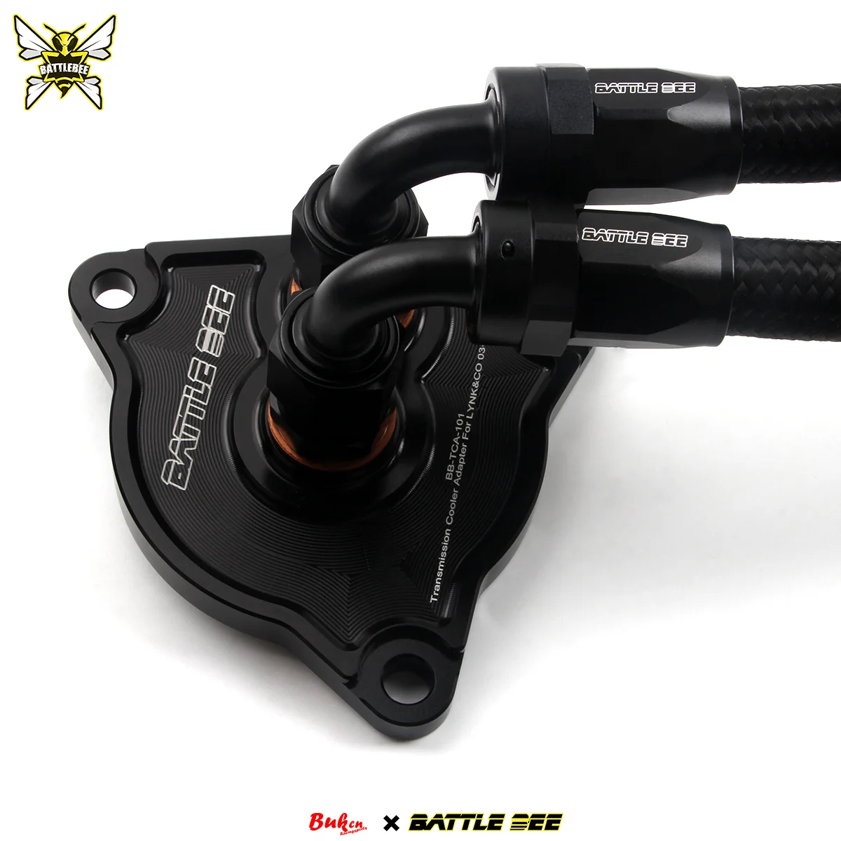 

BATTLE BEE Gearbox Transmission Oil Cooler Kit For lynk&co 03+AWF8 8AT Racetrack Version Adapter Base Plate Sandwich BB-TCK-001R