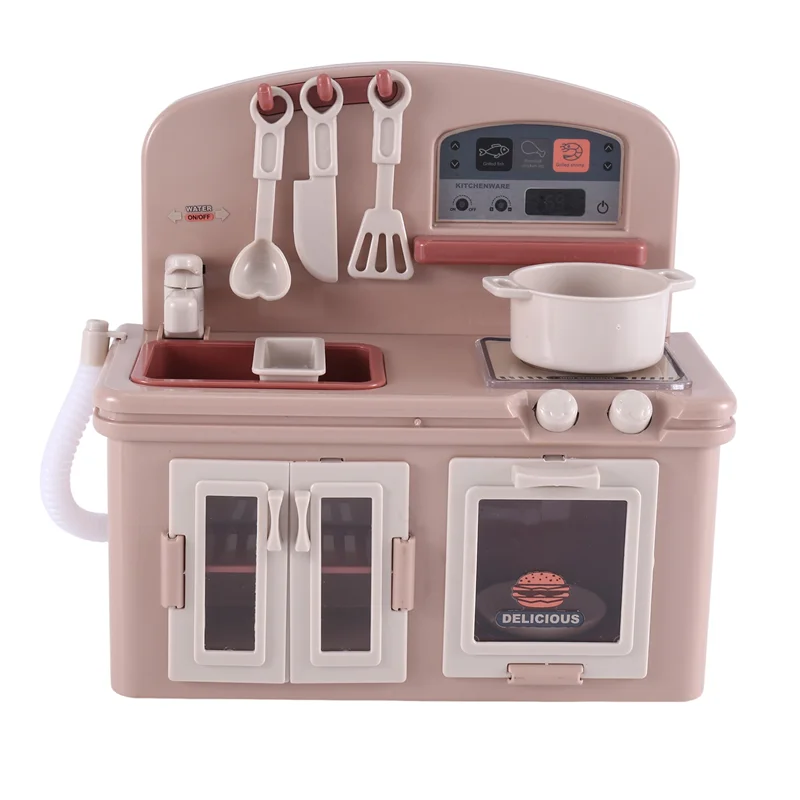 YH189-1S Large Stove Refrigerator Children's Small Home Appliances Kitchen Boys And Girls Set