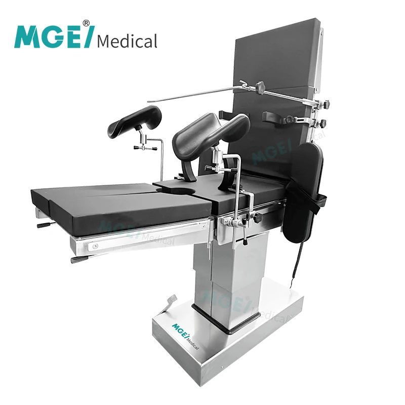 Operating Table with 750-1050mm Width, 200kg Capacity, Trendelenburg Function, and Hand Control