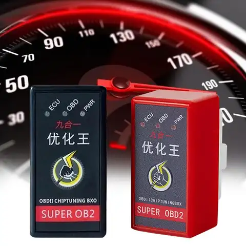 슈퍼 OBD2 Nitro OBD EcoOBD2 ECU 칩 튜닝 박스 플러그, 자동차 연료 절약, 스위치 2024, 더 많은 전력 업그레이드, 신제품