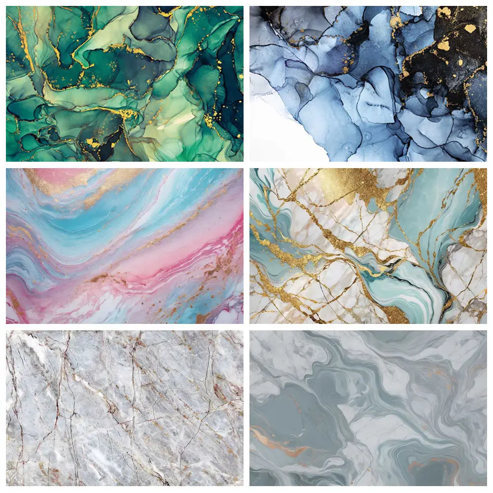 

MOON.QG Marble Texture Product Subject Photo Studio Backdrop Abstract Photograph Wall Background Birthday Home Decoration Props