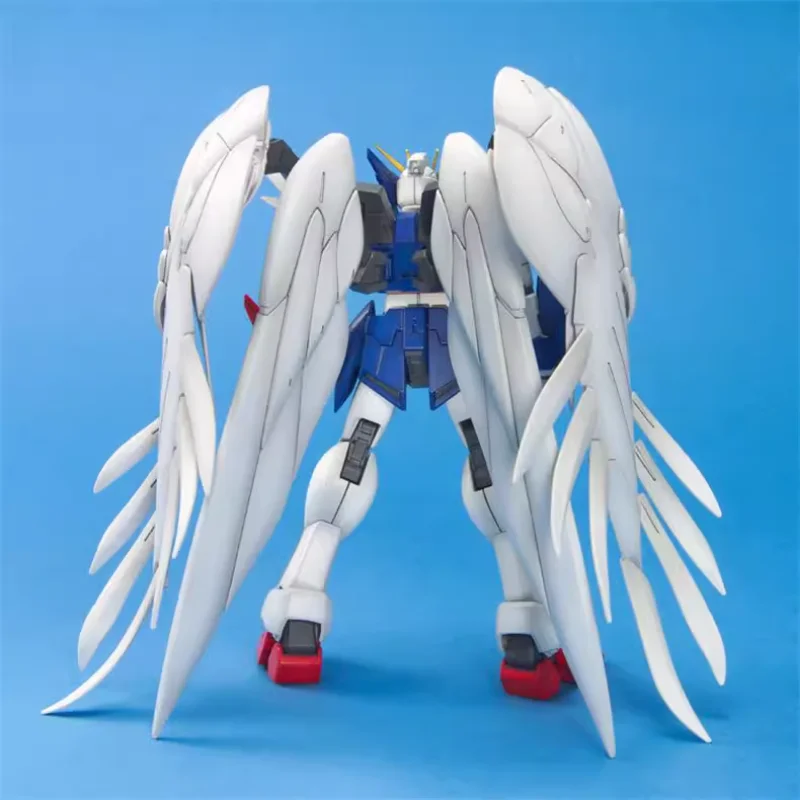 Bandai MG 1/100 Gundam W Endless Waltz Wing Gundam Zero EW Zero Special Angel Manual Assembly Model can be played or placed