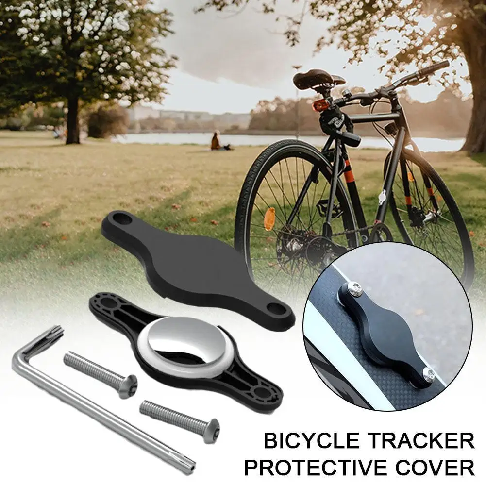 

Bike For Airtag Tracker Holder Protective Cover Bike Hidden Positioning Anti-theft Anti-loss Tracking Protective Case Cover New