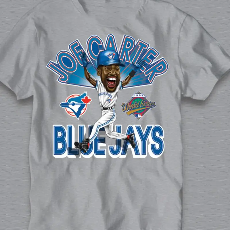 NEW Joe Carter Men T shirt Grey Cotton All Sizes S to 45Xl JJ4377