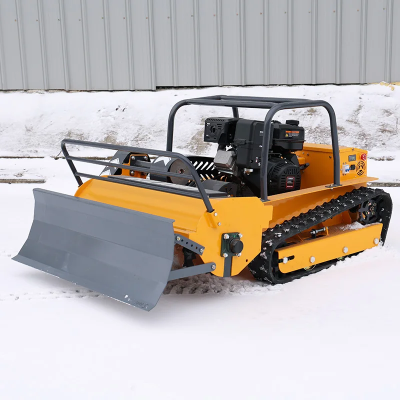 Customized lawn mower track type remote control lawn mower factory self-produced price discount high cost-effectiveness