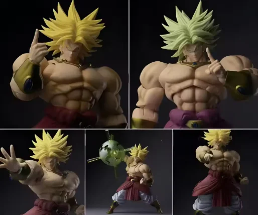 

New ZT Studio Broly Action Figure Dragon Ball Z ZT01 ZT02 ZT03 MP SHF Broly Anime Figurine Super Saiyan Figure TOYS GIFTS