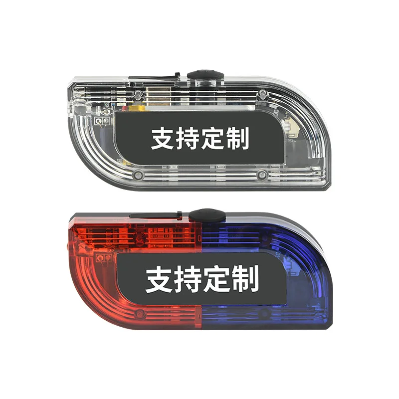 Whistle Sound USB rechargeable Flashing Light LED Traffic Shoulder Warning lights Safety Car Emergency Strobe Flare Light