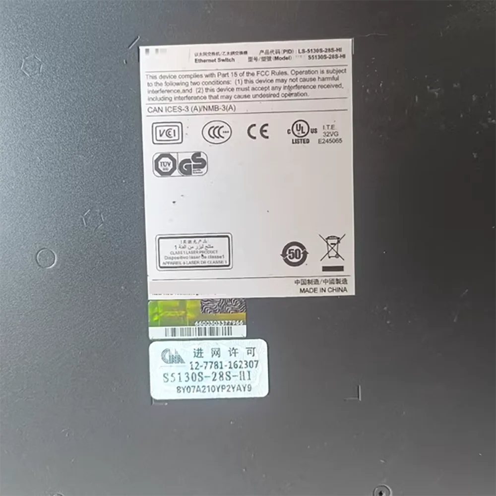 For H3C S5130S-28S-…